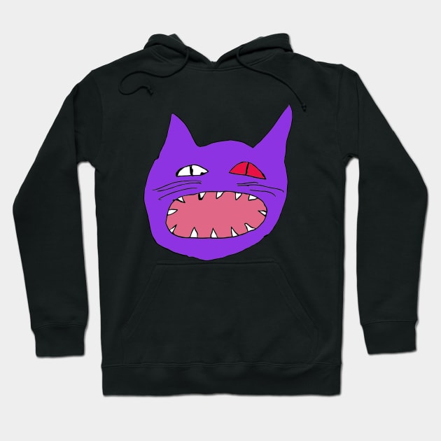Cat face Hoodie by yezplace